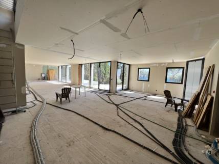 Electricité d'une maison neuve à Agay