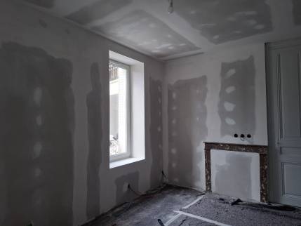 Rénovation énergétique d'appartement avec doublage de cloisons - Bourg-en-Bresse 01000