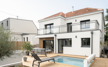 Modification de la structure et rénovation totale d'une maison nantaise à Vertou