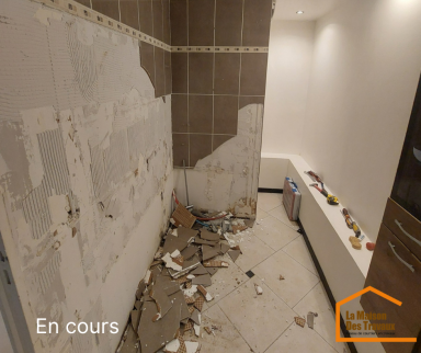 Dépose d'une salle de bain