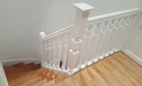 Escalier après rénovation  vue du 1er étage