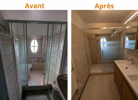 refaire salle de bain Olivet