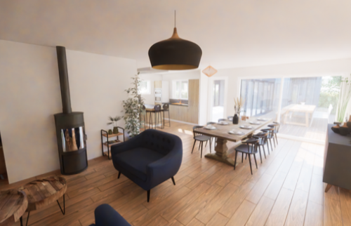 PROCHAINEMENT - Transformation d'un garage en salon à Saint-Sébastien-sur-Loire