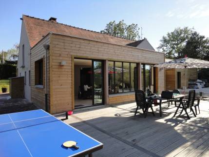 Extension bois à la Trinité sur mer - La Maison Des Travaux Vannes Auray Carnac