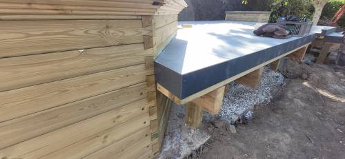 Bandeau de finition terrasse