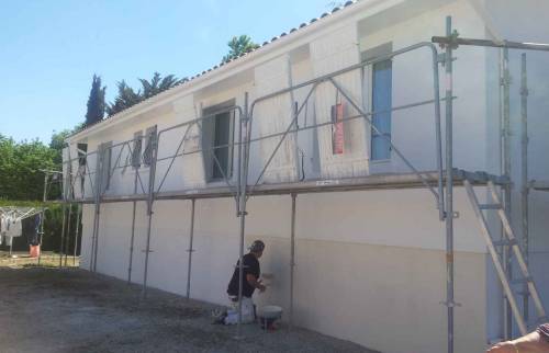 Pendant travaux de ravalement