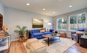 Extension de maisopn maçonnée bardage bois composite pour grand salon - Sainte-Luce-sur-Loire - 44980 - 