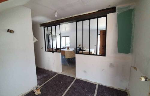 installation d'une verrière d'atelier Sens (89) 