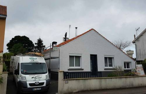 Maison à Vertou avant les travaux d'extension