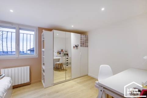 Rénovation complète d'une villa contemporaine sur 2 niveaux, Champagne au Mont D'Or