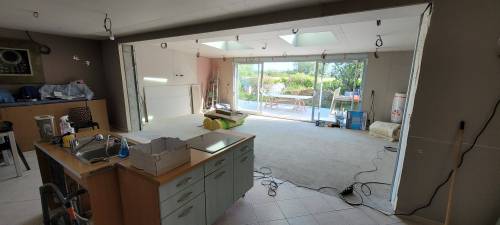  Construction d'un agrandissement de maison avec travaux d'ouverture de mur porteur - Moissy-Cramayel 77550