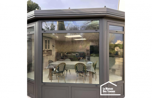 Une véranda victorienne d’exception pour sublimer une maison de caractère - Saint-Ovin 50300