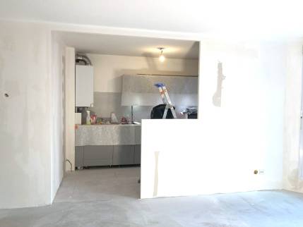 Lyon (69009) : vue en cours de travaux
