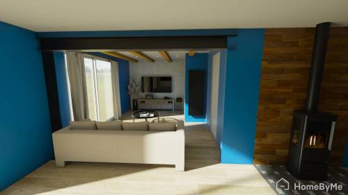 Modélisation 3D de décoration de séjour - Reau 77550