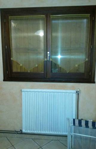 Avant : Un fenêtre qui ne permettait pas l'accès direct vers l'extérieur