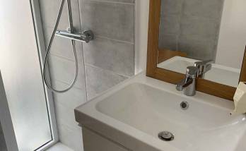 Salle de bains - Rénovation d'une maison des années 30 à Rezé