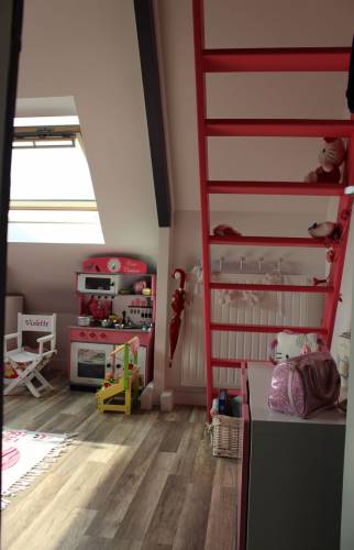 Aménagement de combles chambre