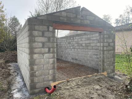 Travaux de construction de garage en cours - Montauban 82000