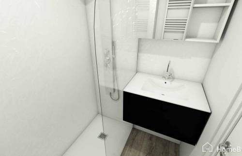 Simulation 3D de la Salle de douche