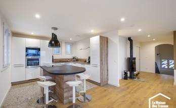 Rénovation complète d'une villa contemporaine sur 2 niveaux, Champagne au Mont D'Or