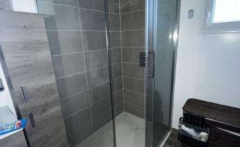 Bac de douche après