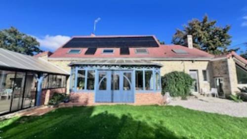 Réparation du toit d'une véranda