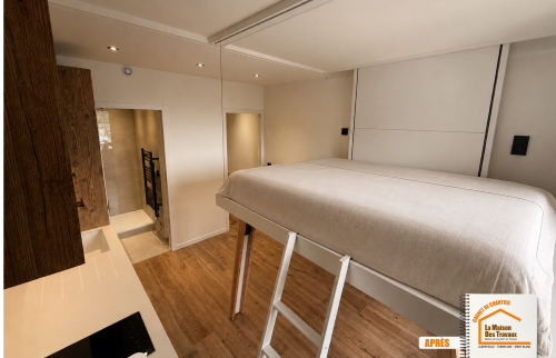 La Maison des Travaux Albertville, rénovation appartement Albertville, optimisation appartement Albertville, aménagement intérieur Albertville, rénovation appartement montagne Albertville