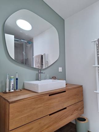 Transformation de garage en espace habitable avec pose d'un sun tunnel - Saint-Hilaire-de-Chaléons 44680