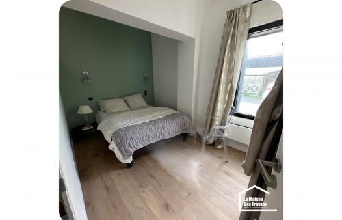 Création d'une chambre au rez-de-chaussée 