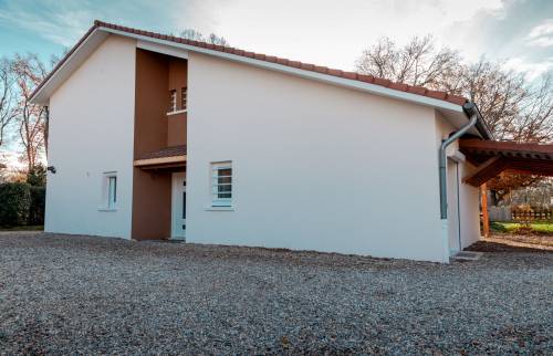 Marcy l'étoile : Ravalement de façade d'une villa située dans l'ouest de Lyon