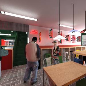 restaurant wok urbain Lyon Anne Rose BOUYER