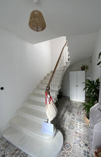 Escalier maison ancienne rénovée La Maison Des Travaux Ales