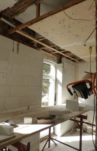 Isolation thermique et phonique plain-pied ancienne maison - Cergy- 95800 - 