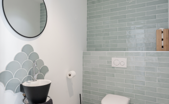 Rénovation pièce d'eau dans une entreprise