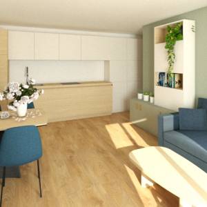 Optimisation sur plan d'un T3 neuf - Arline Firenk - La Maison Des Architectes