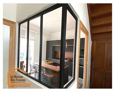 installation de verrière atelier