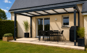 Installation d'une pergola  à Cinq-Mars-la-Pile (37130)