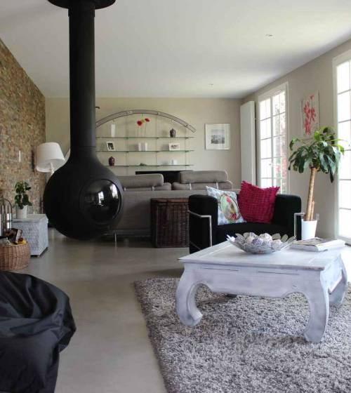 Décoration d'intérieur d'une maison près de Chambéry