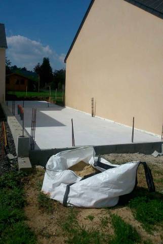 Dalle Béton