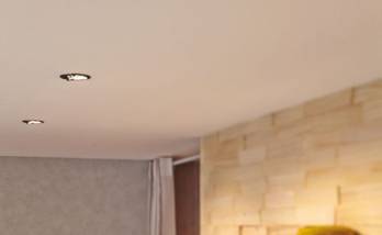Pose de spots LED