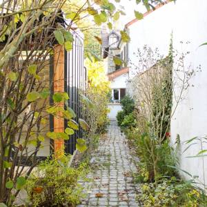 Création d'un atelier ossature bois, Val d'Oise - Allée