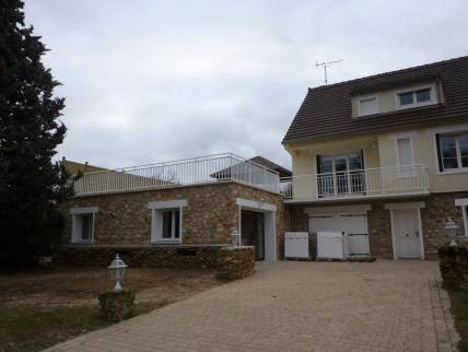 Construction d'agrandissement toiture plate