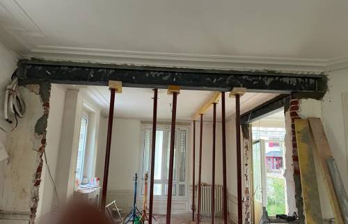 ouverture d'un mur porteur à Vanves