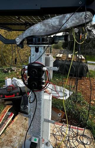 Montage tracker solaire 