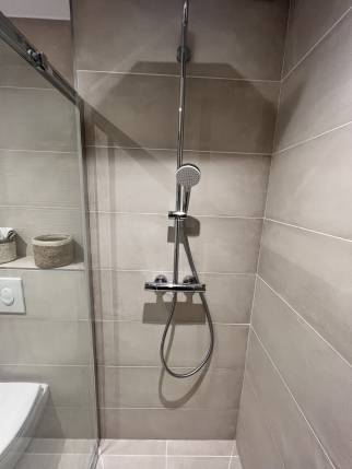 Création d'une douche à l'italienne