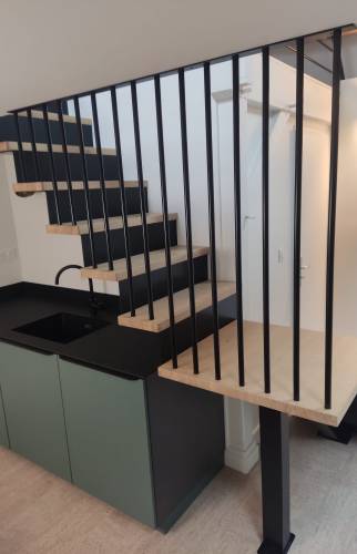 Escalier rénové Chalon