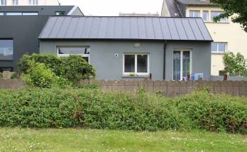 crépi extérieur gris anthracite