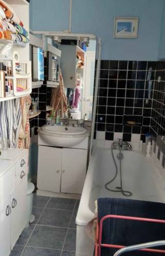 Salle de bain avant travaux