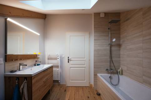 Rénovation salle de bain sous combles