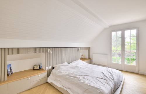 rafraichissement des peintures de la chambre